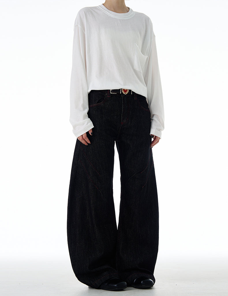 MADWITCH VINTAGE ANKLE-WRAP DENIM #G6697