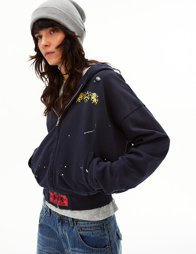 MADWITCH HIGH STREET HOODED SWEATSHIRT #26159