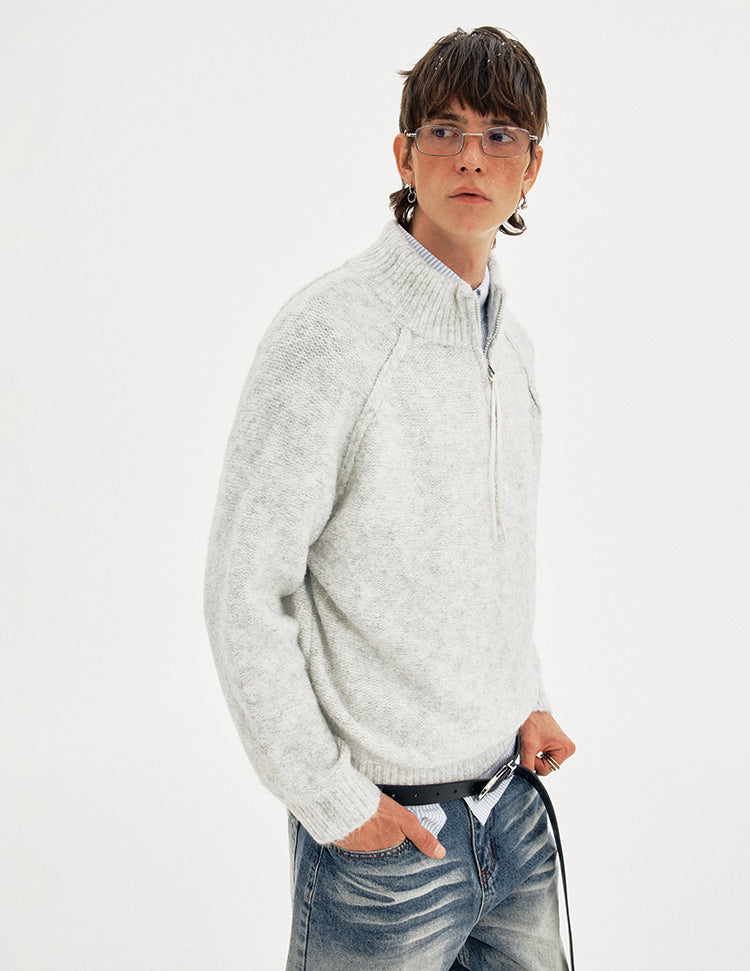 MADWITCH SPLIT NECK SWEATER #MFY238