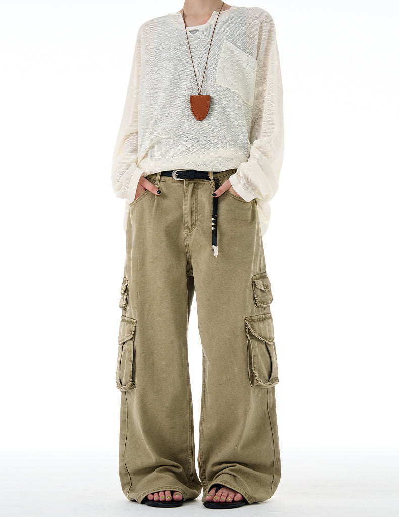 MADWITCH MULTI-POCKET CARGO PANTS #CK3397
