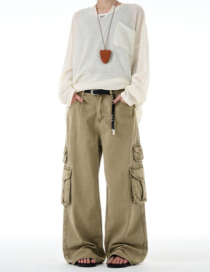 MADWITCH MULTI-POCKET CARGO PANTS #CK3397