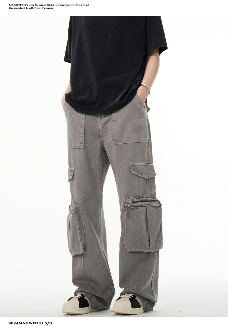 MADWITCH OVERSIZED CARPENTER PANTS #K9176