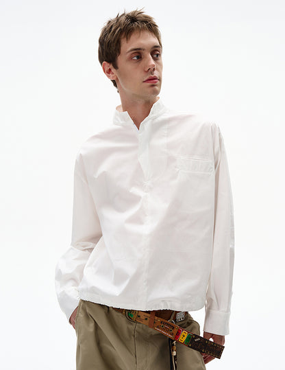 MADWITCH UNISEX HALF-ZIP PULLOVER SHIRT #C248Q25