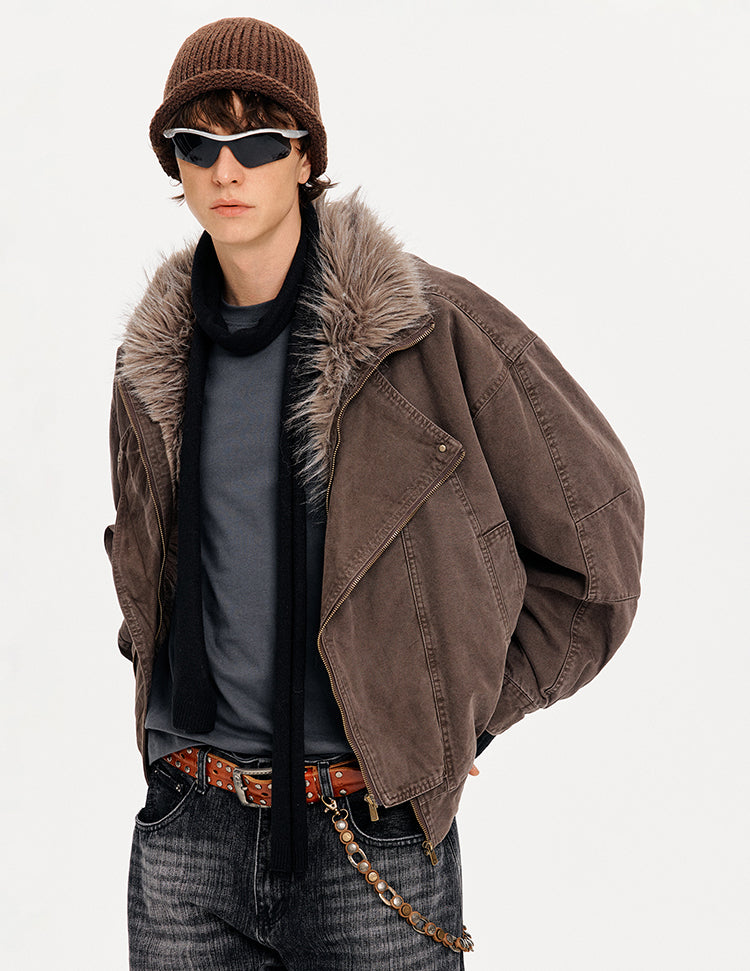 MADWITCH DECONSTRUCTED WASHED WORK JACKET #880630