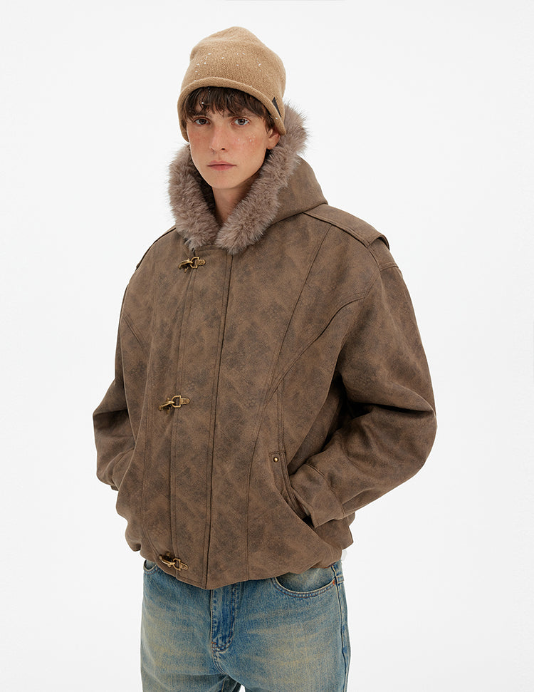 MADWITCH VINTAGE METAL BUTTON PARKA JACKET #990910