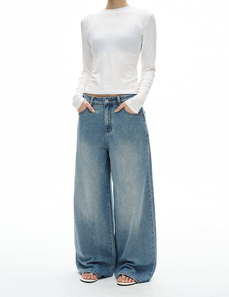 MADWITCH FADE STRAIGHT DENIM #GP9689