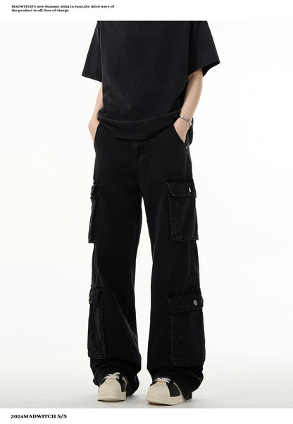 MADWITCH CARGO POCKETS PANTS #K3215