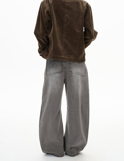 MADWITCH VINTAGE SLUNG JEANS #F9058
