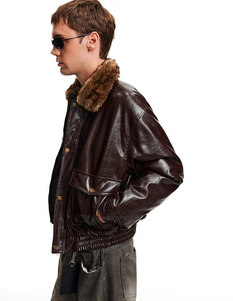 MADWITCH UTILITY FUR COAT #AK085
