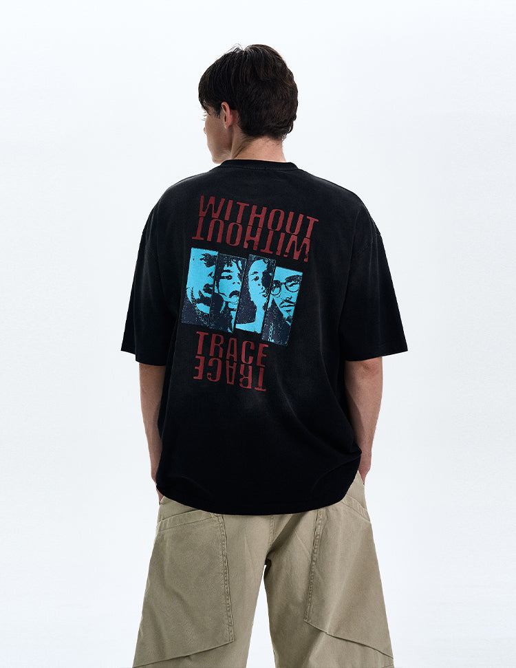 MADWITCH VINTAGE LOOSE FIT T-SHIRT #27304