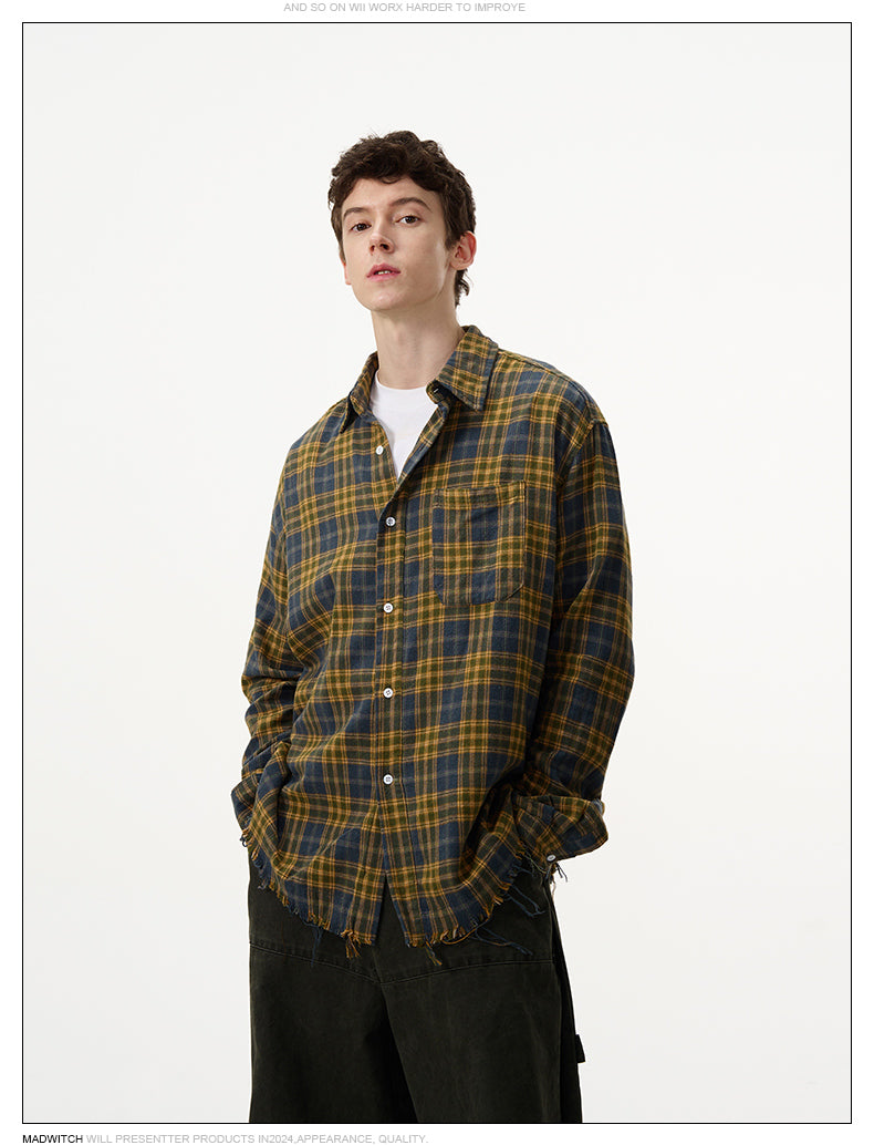 MADWITCH CLASSIC PLAID JACKETS #RC74