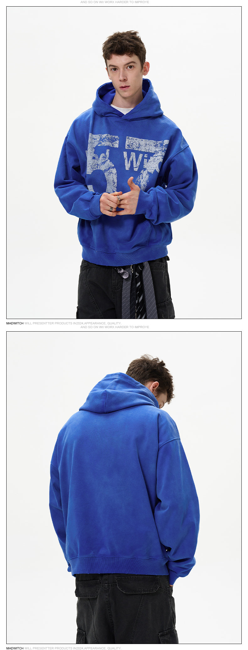 MADWITCH VINTAGE SWEATSHIRT #MD3617