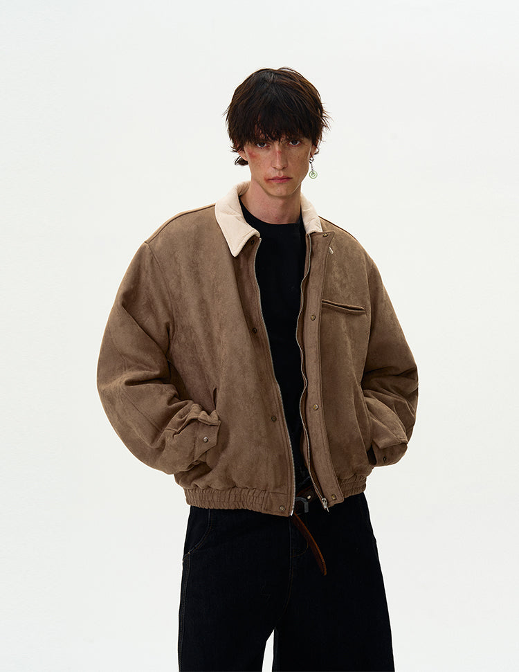 MADWITCH LEATHER PADDED COTTON JACKET #RW129