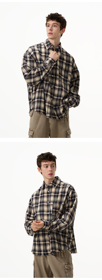 MADWITCH CLASSIC PLAID SHIRT #MD3005