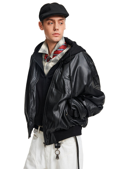 MADWITCH FAUX HOOD LEATHER #AW6883