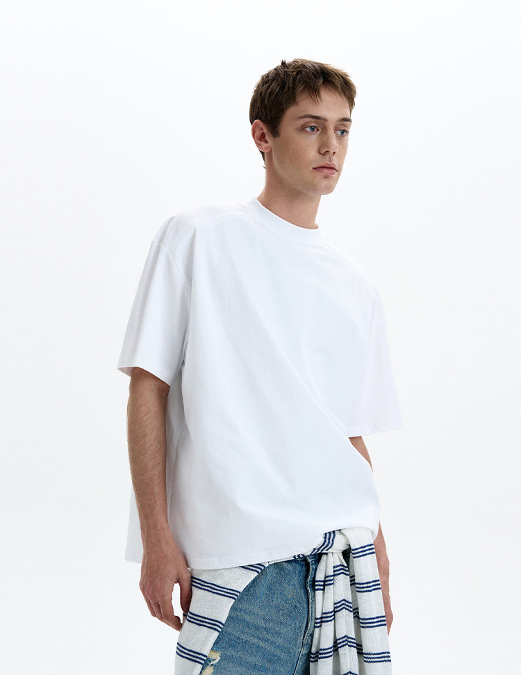 MADWITCH MINIMAL COLLAR TEE #241301
