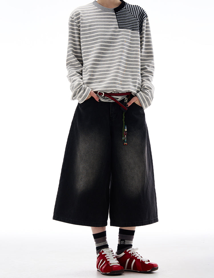 MADWITCH BOOTCUT GENDERLESS CROP JEANS #WHOA099