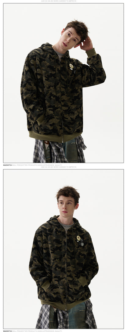 MADWITCH CAMOUFLAGE HOODIE #2250