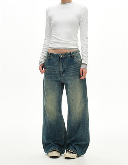 MADWITCH VINTAGE STRAIGHT DENIM #CK5525