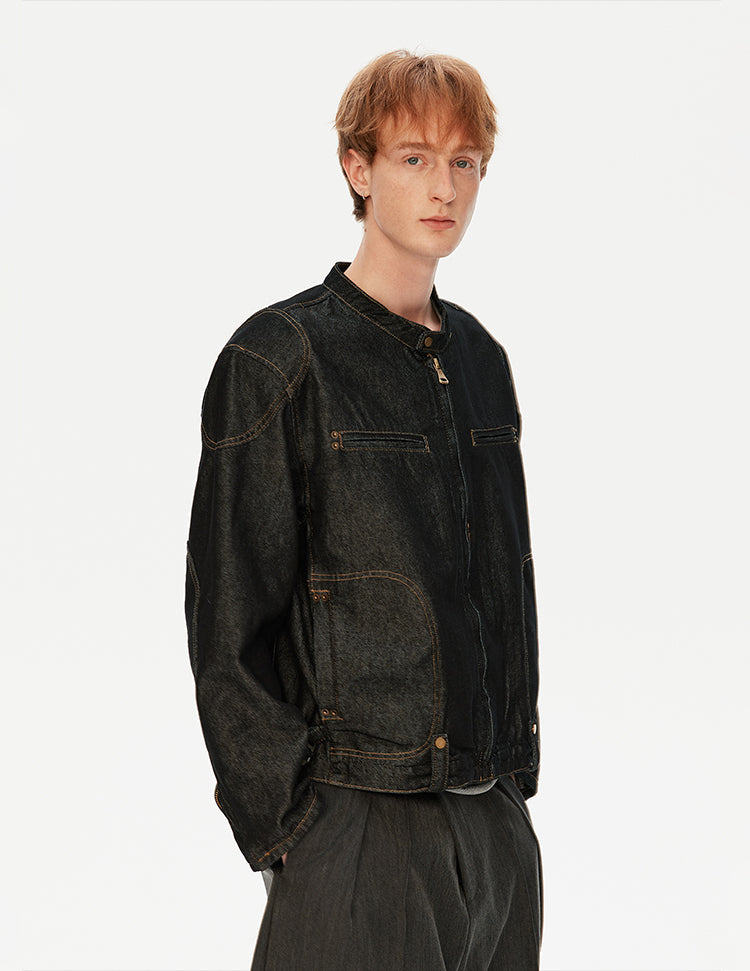 MADWITCH PADDED DENIM JACKET #Z2789