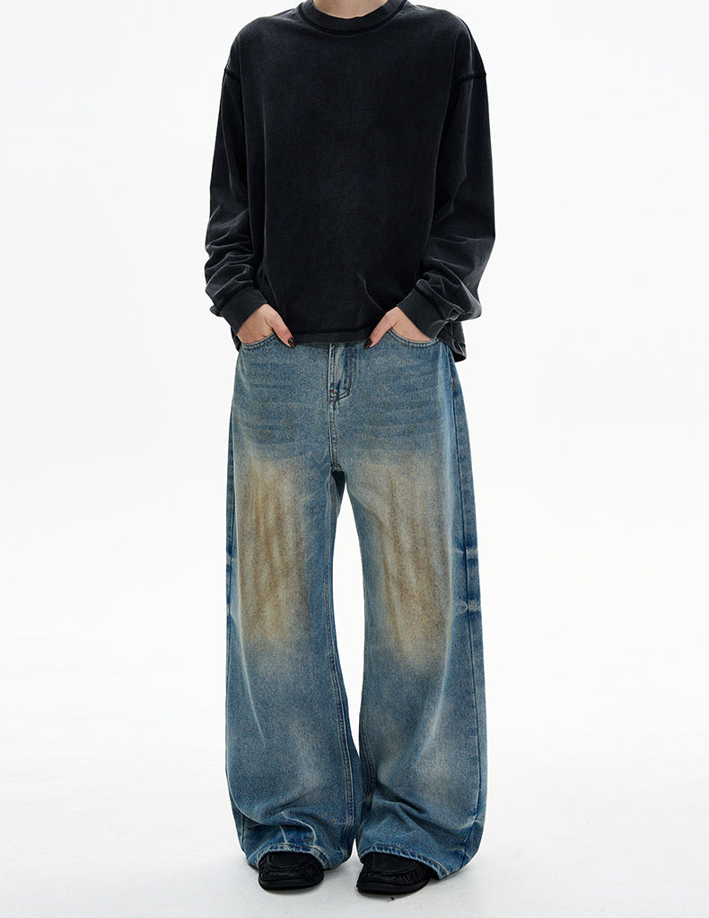 MADWITCH DIRTY STRAIGHT DENIM #9940