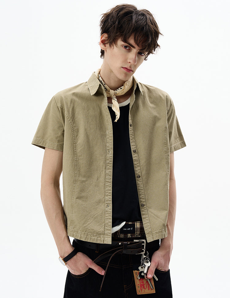 MADWITCH SHORT SLEEVE WORK SHIRT #CW1198N
