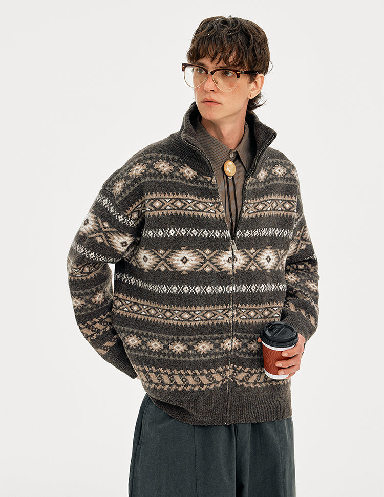 MADWITCH FAIR COLOR KNIT JACKET #991125