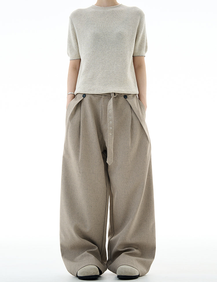 MADWITCH UNISEX WIDE LEG CASUAL DRESS PANTS #N1665