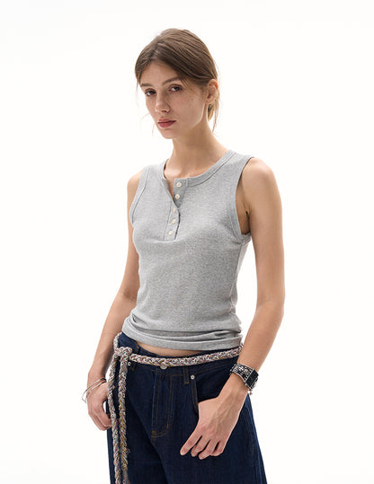 MADWITCH SLIM FIT TANK VEST #C1757C25