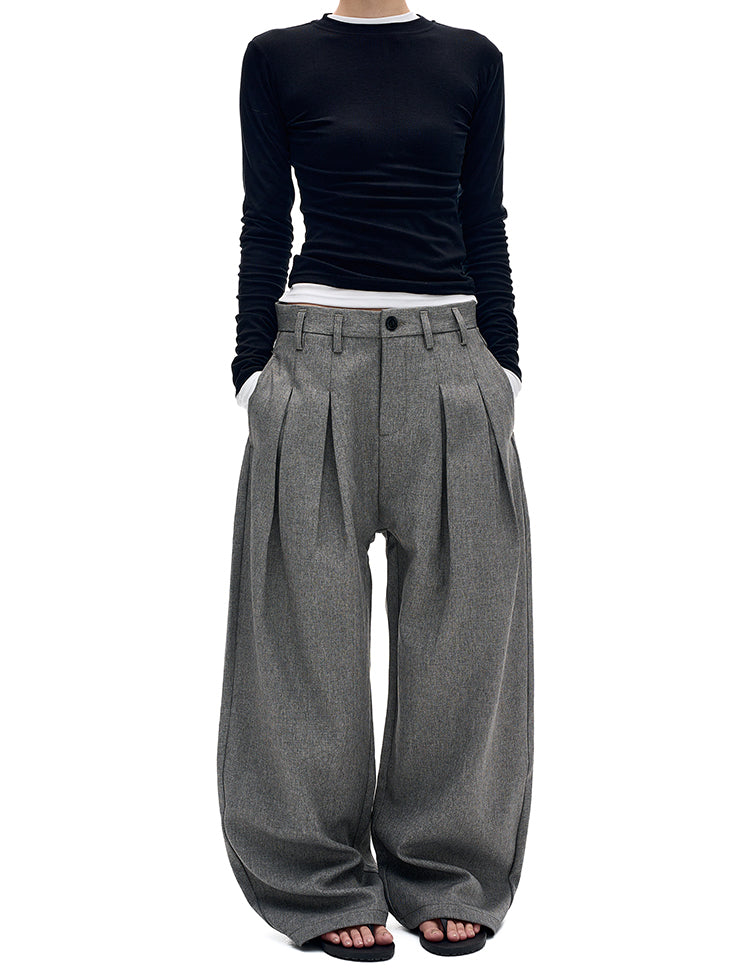 MADWITCH CLEANFIT DRAPED TROUSERS #CK6866