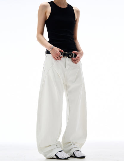 MADWITCH CLEANFIT PLEATED CARGO PANTS #AB1027