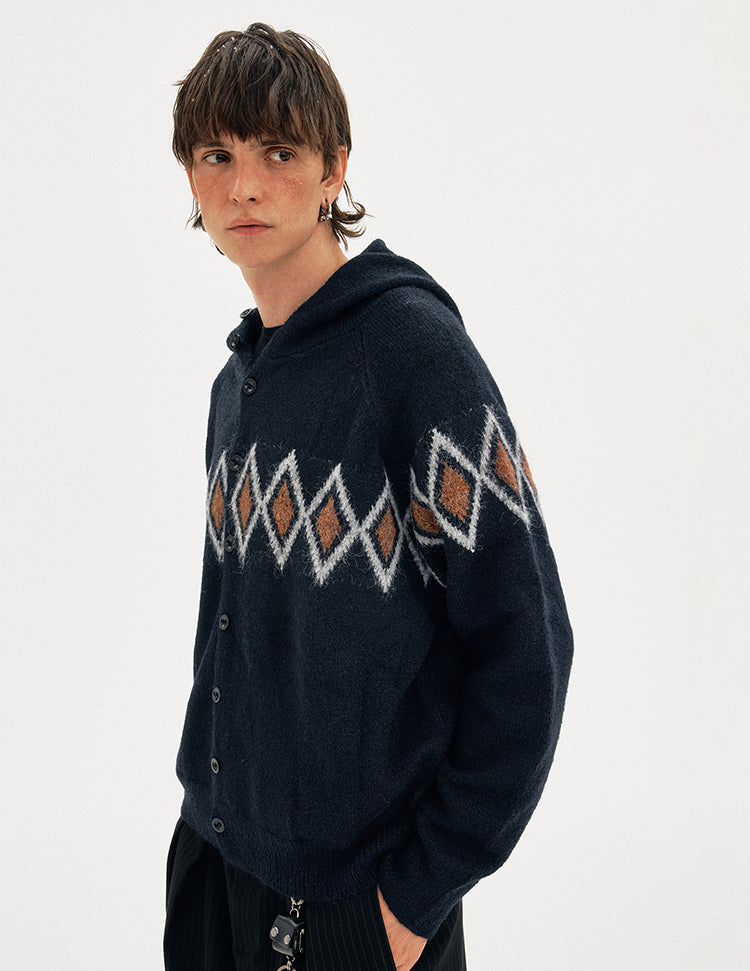 MADWITCH TWIST HOOD SWEATER #8962