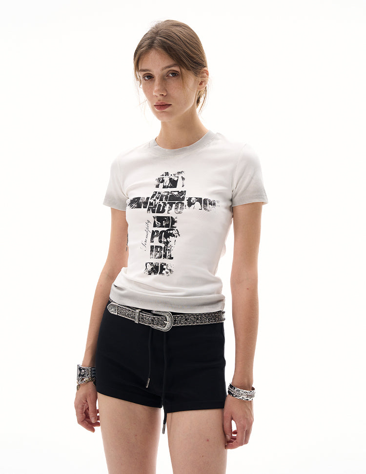 MADWITCH DRAWSTRING WAIST SHORTS #K003
