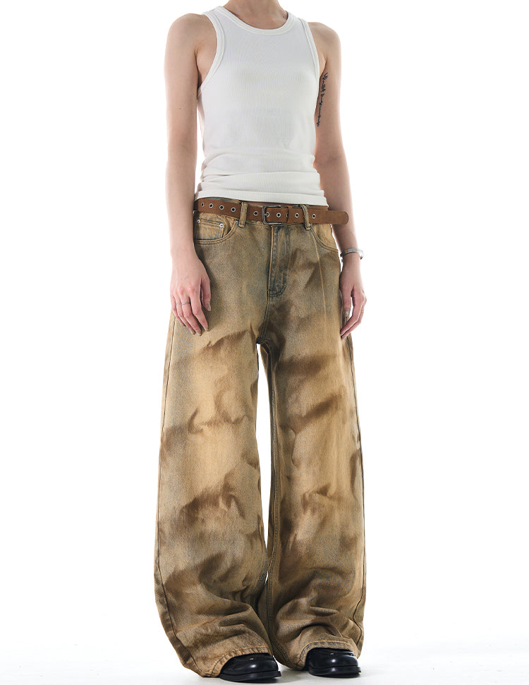 MADWITCH NICHE WASTELAND-STYLE JEANS #FX061