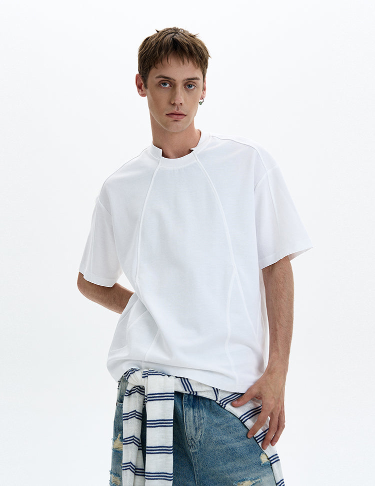 MADWITCH PATCHWORK DESIGN TEE #241322