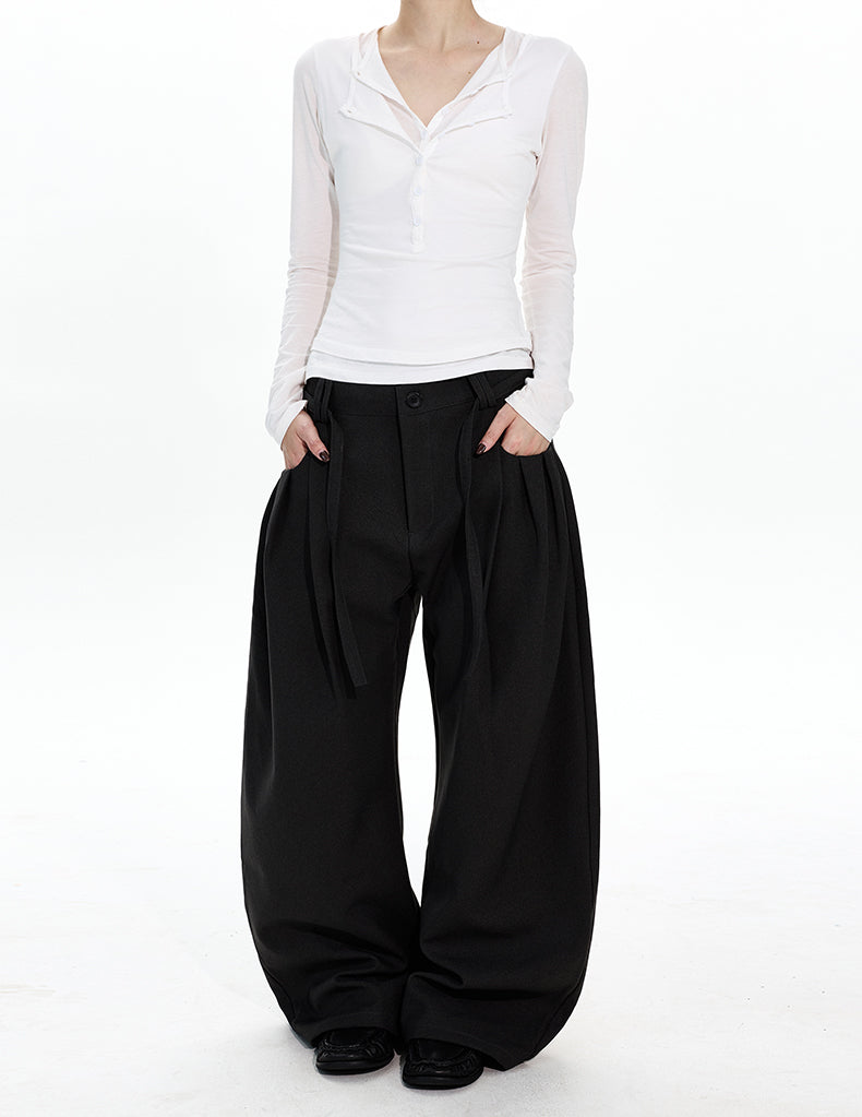 MADWITCH FLUID DRAPE TROUSERS #CK6896
