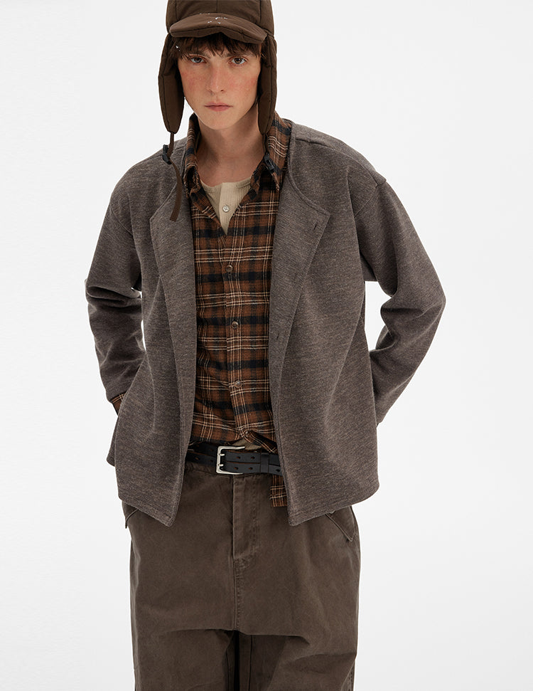 MADWITCH OLD MONEY LAYERED KNIT CARDIGAN #25505