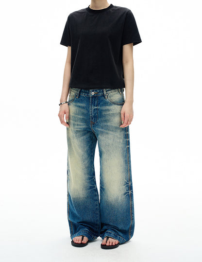MADWITCH GRUNGE STRAIGHT DENIM #GPC5519
