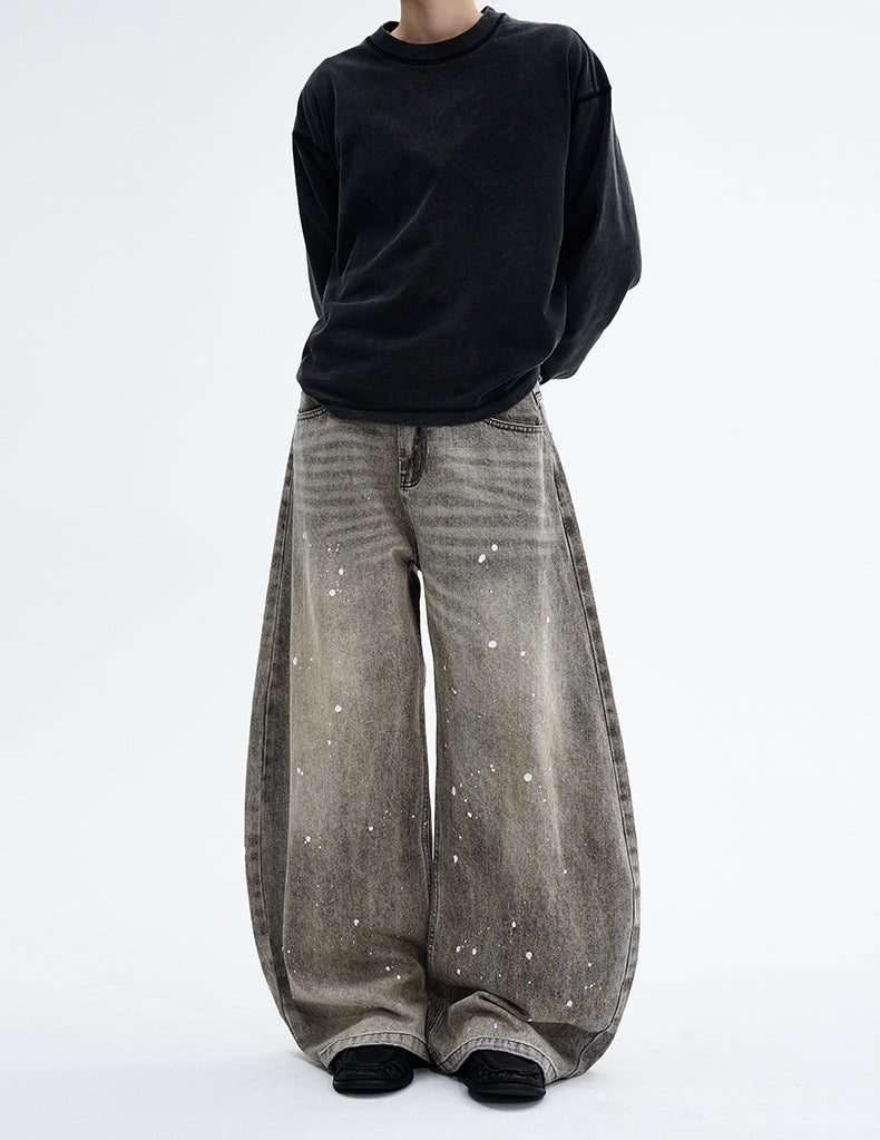 MADWITCH INK SLUNG JEANS #FX066