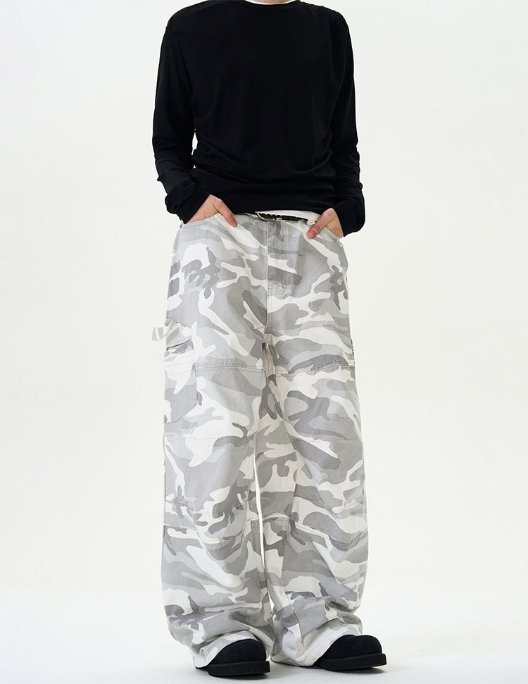 MADWITCH CAMOUFLAGE CARGO DENIM JEANS #58226
