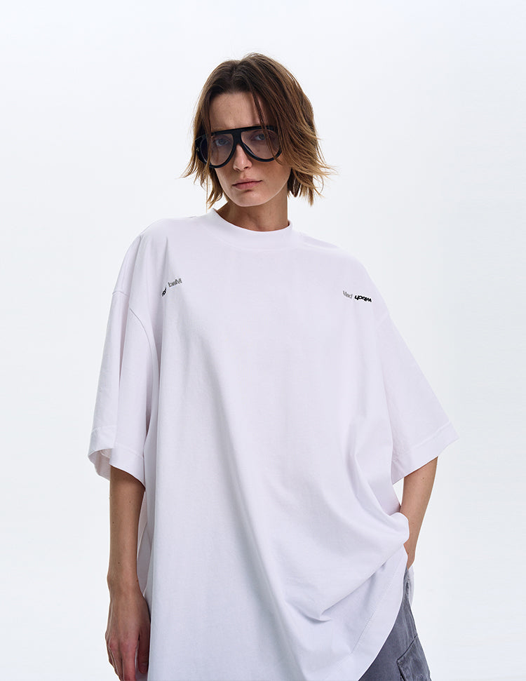 MADWITCH OVERSIZE LOOSE-FIT SHORT-SLEEVE T-SHIRT #MD4167