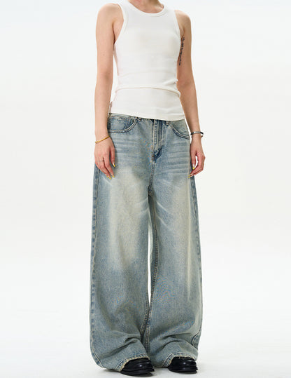 MADWITCH CLASSIC WASHED JEANS #F9020