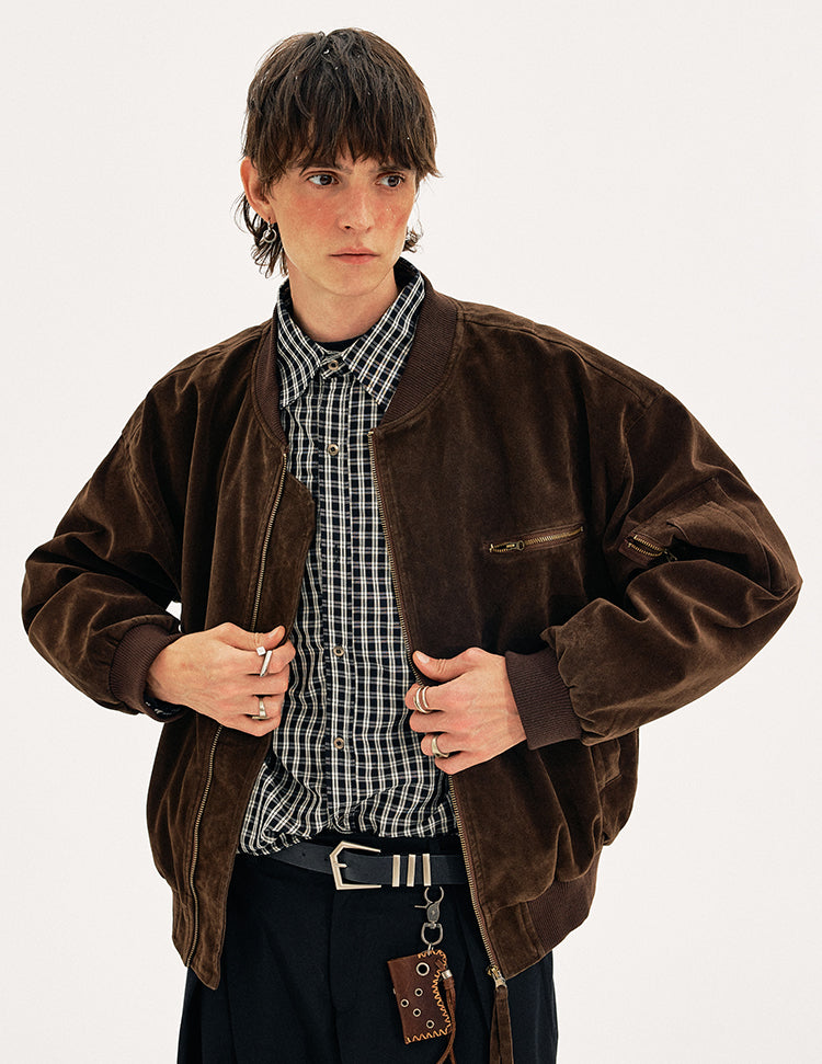MADWITCH BARN SUEDE JACKET #9501