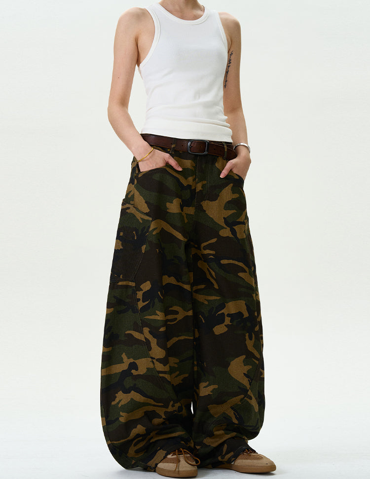 MADWITCH VERSATILE RETRO CASUAL PANTS #L427