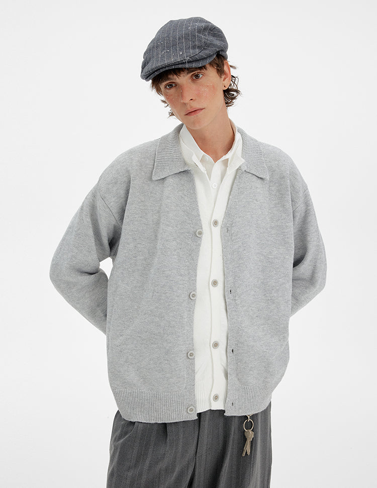 MADWITCH RETRO LAYERED COLLAR CARDIGAN #68902