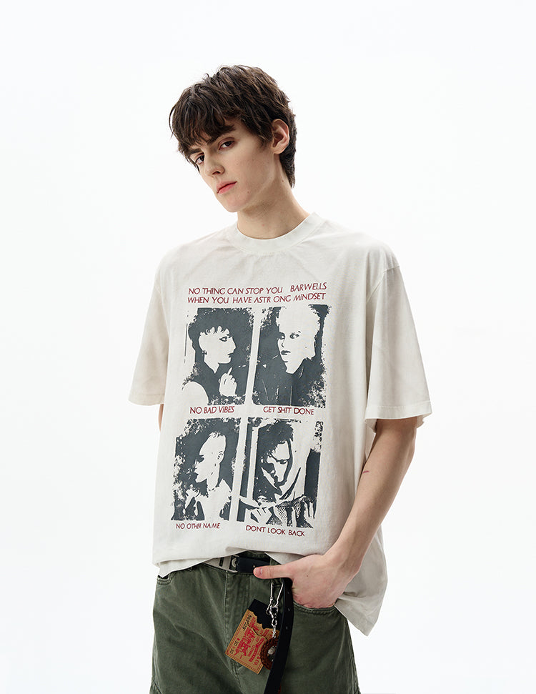 MADWITCH GRAPHIC CASUAL TEE #25703