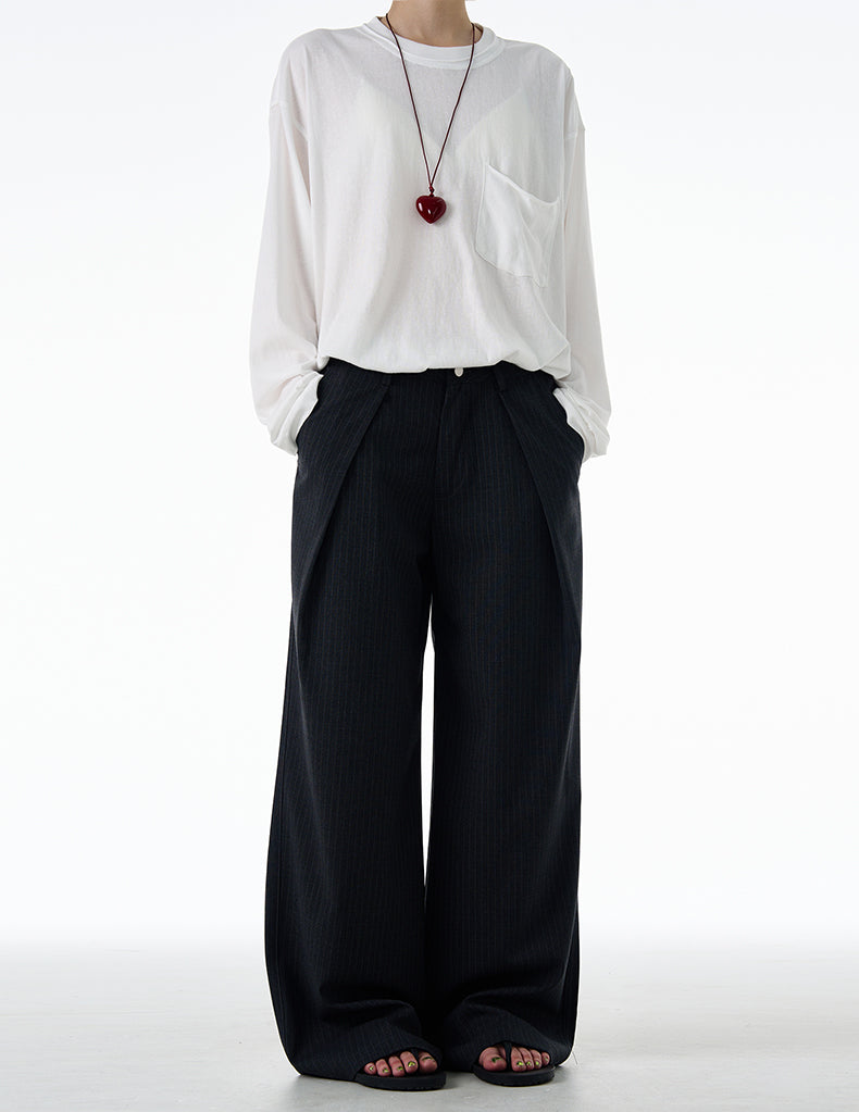 MADWITCH LUXURY STRIPED TROUSERS #C905