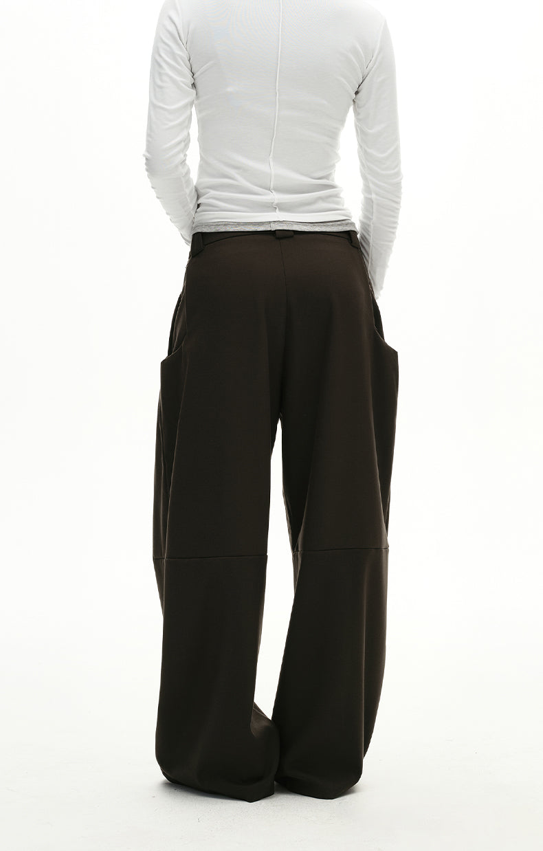 MADWITCH PLEAT DRAPE TROUSERS #UTU032