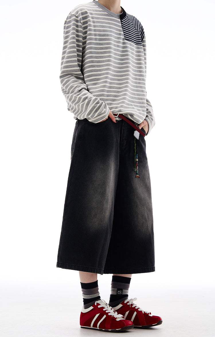 MADWITCH BOOTCUT GENDERLESS CROP JEANS #WHOA099