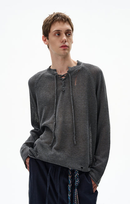 MADWITCH UNISEX EARLY FALL KNIT LONG SLEEVE #MY001-S